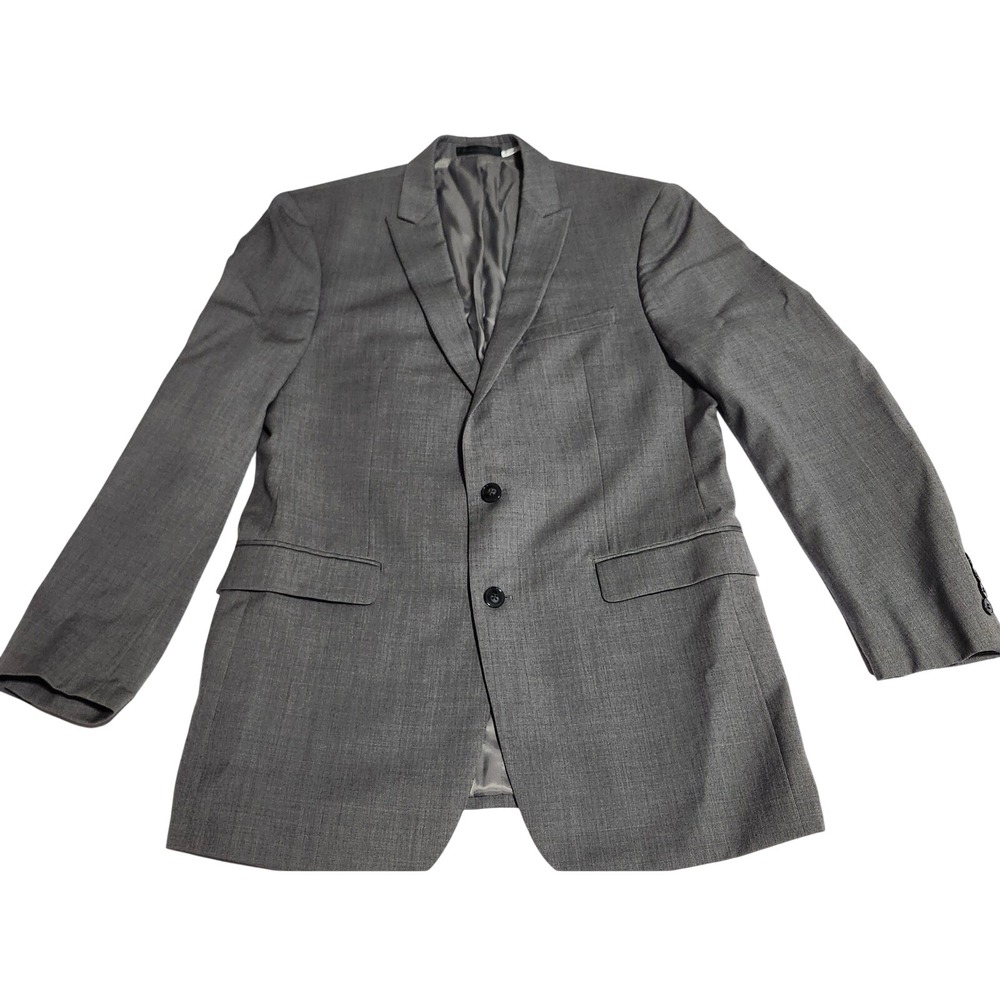 Calvin Klein Extreme Slim Fit Blazer 42L Wool Two Button Sport Coat Jacket 42